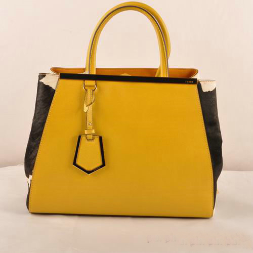 F2552M Fendi 2Jours Saffiiano crine pelle Borsa F2552M